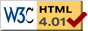 Validate HTML 4.01 Transitional