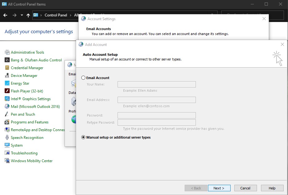 Outlook 2019 Step 7