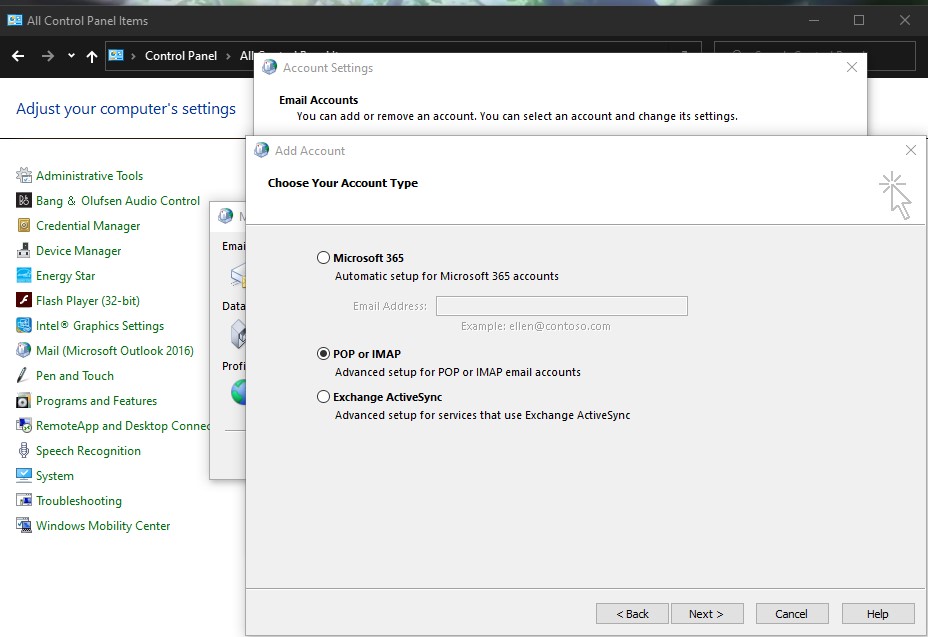 Outlook 2019 Step 8